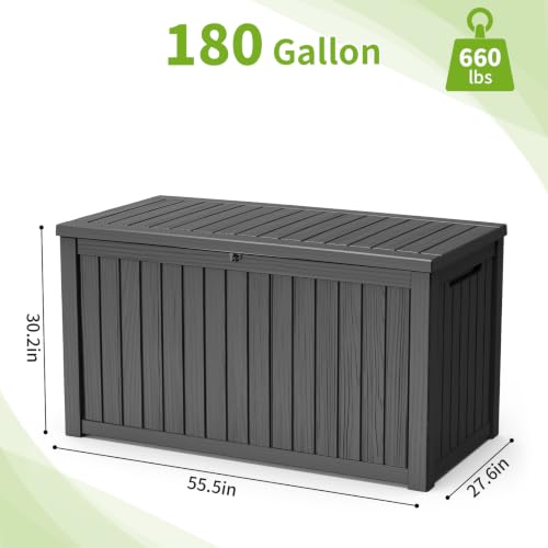 180 Gallon Deck Box Waterproof