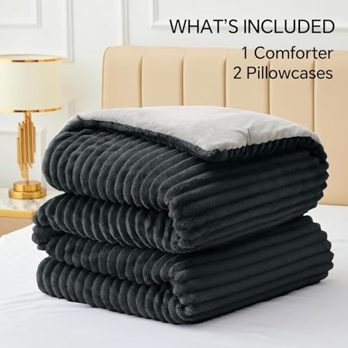 Fleece King Comforter Set