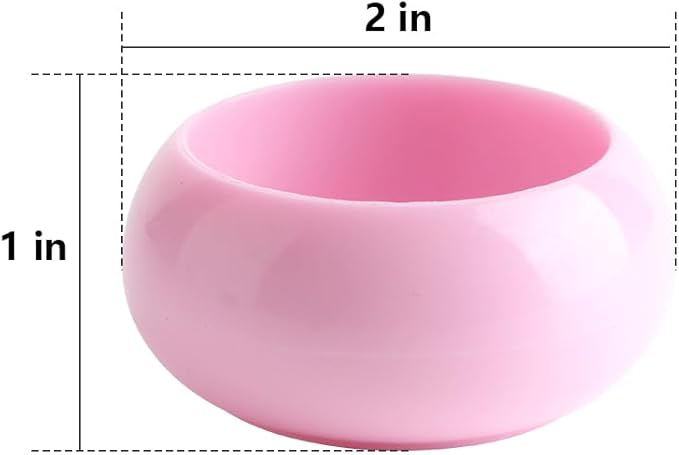 3 Pcs Worm Dish Reptile Food Bowl Tarantula Water Bowl for Spider Tarantula Gecko Lizard Small Reptile