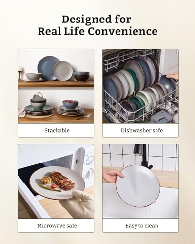 Venus Dinnerware Sets with Mugs (16 Count)