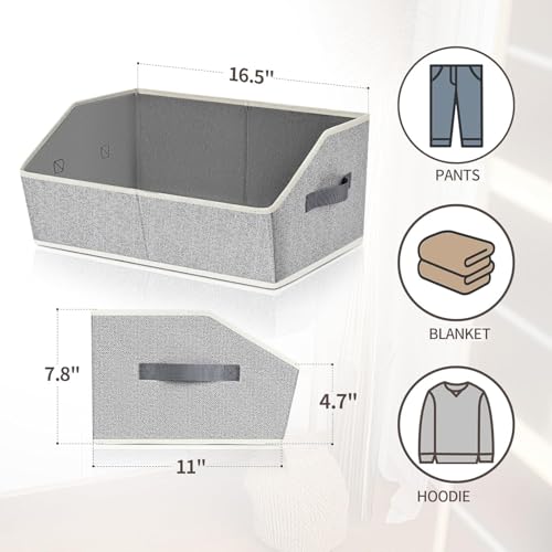 Closet Organizers Bins 6 Packs (6 Count)