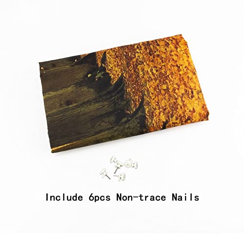 Fall Maple Forest Tapestry Natural Landscape Autumn Maple Tree with Vintage Road Fall Wall Hanging for Bedroom Living Room Dorm Home Party Decor 92.5x70.9 Inch