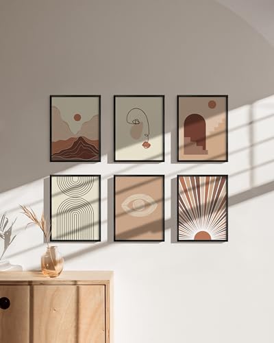 9x12 Black Metal Picture Frames (6 Count)