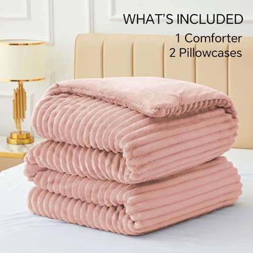 Fleece King Comforter Set