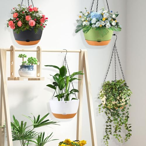 10 Inch Hanging Baskets (3 Count)
