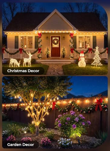 151FT Solar String Lights Outdoor (151 Foot)