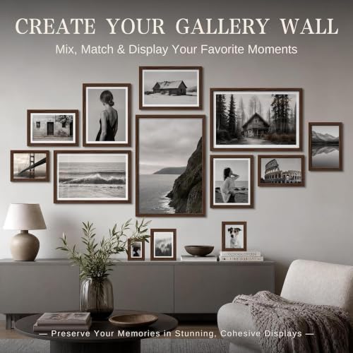 8.5 by 11 Picture Frame Set of 6
