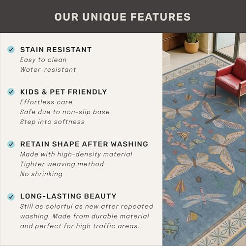 3x6 Washable Kitchen Rug (18 Sq Ft)