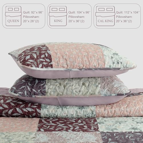 Reversible Boho California King Quilt