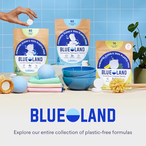 100% Plastic Free Laundry Detergent Tablets Set (61 Count)