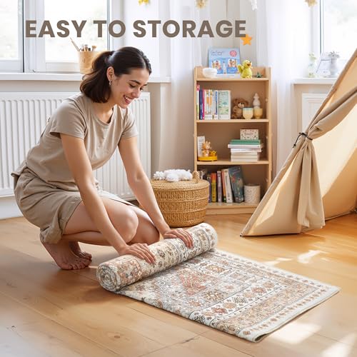 2x4 Rug Runners for Hallways Non Slip (8 Sq Ft)