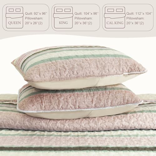 Reversible Boho California King Quilt