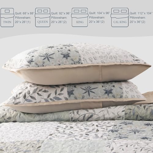 Reversible Boho California King Quilt