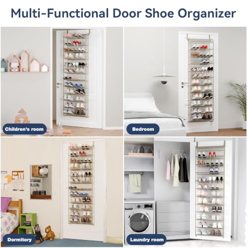 36 Pair Over the Door Shoe Rack