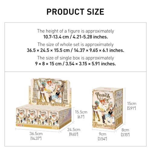 Peach Riot Power Chords Series Blind Box Figures