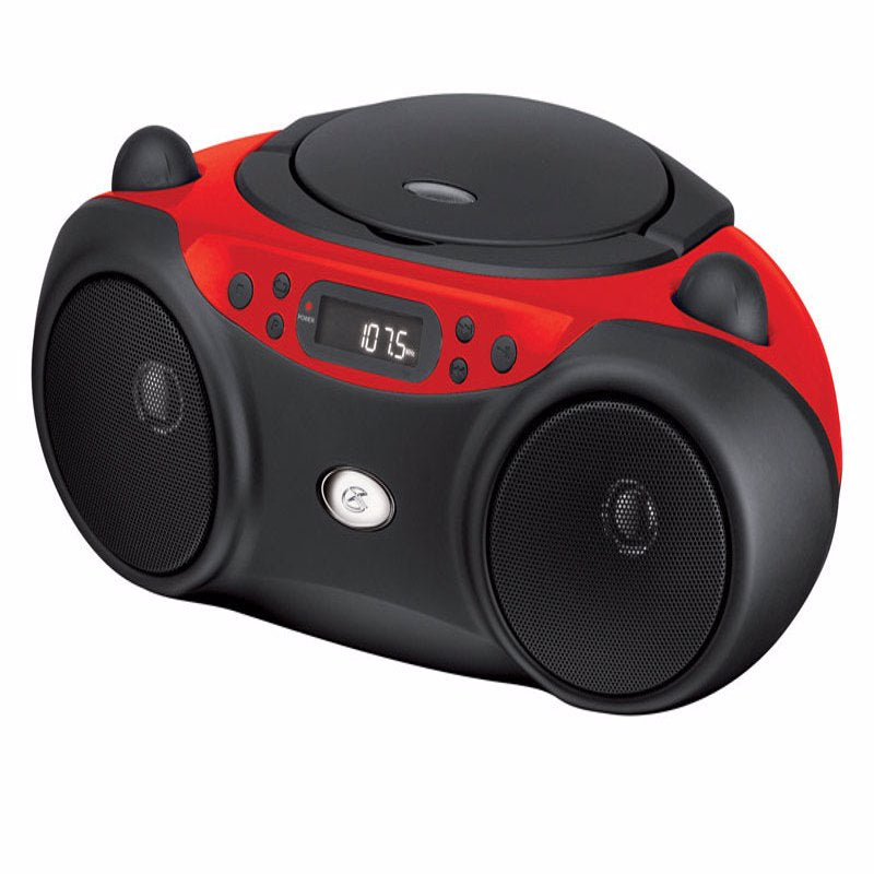 GPX Wired CD Player and Boombox BC232R