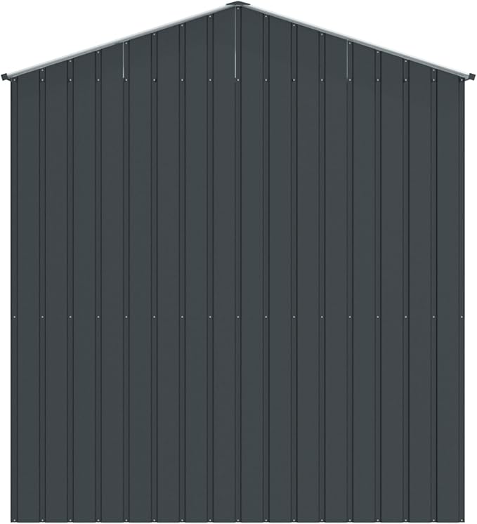 Walk-in Bird Aviary Cage, Suitable for Various Small Animals, Anthracite Galvanized Steel, 82.3"x163.4"x91.7",-358