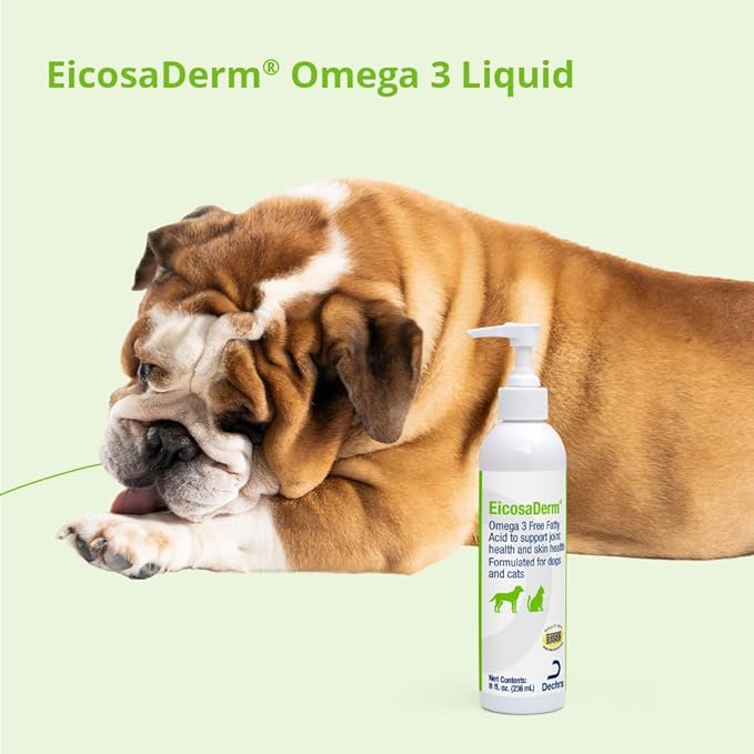 Omega 3 Liquid for Dogs and Cats, 8 oz