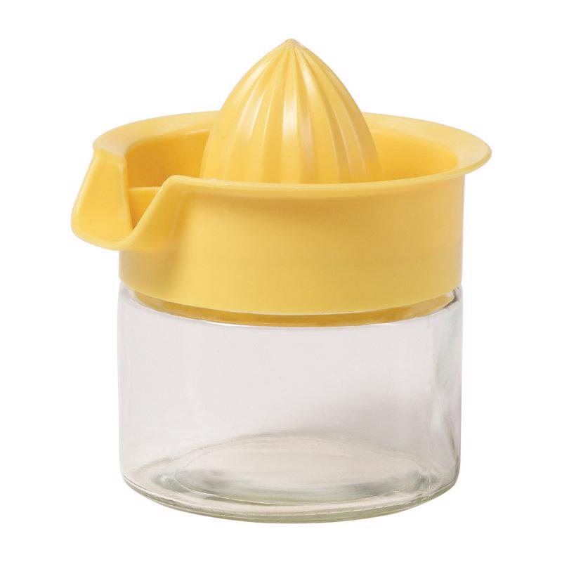 Lifetime Clear/Yellow Glass/Plastic Manual Juice Press 12 oz 5336810, Pack of 6