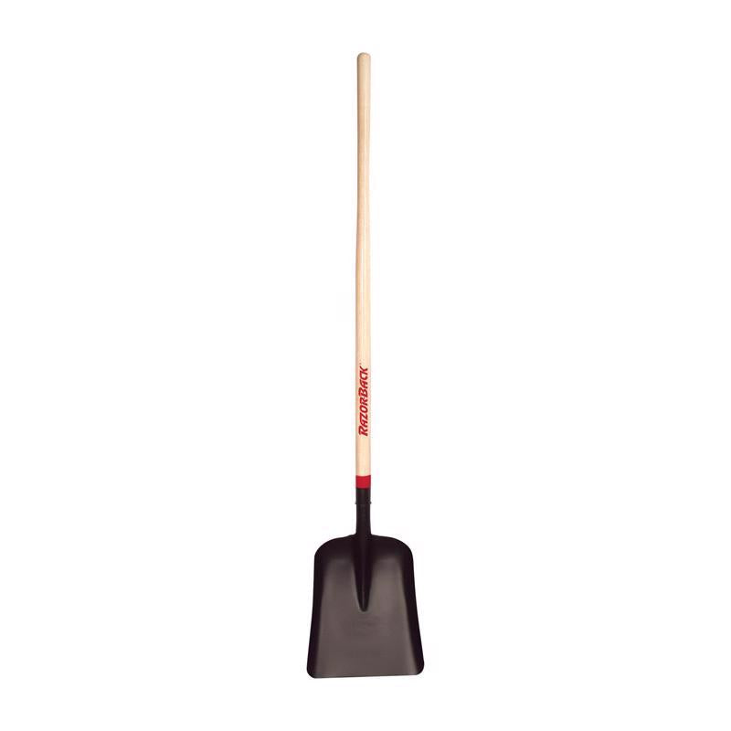 Razor-Back 58.75 in. Steel Scoop Eastern Pattern Shovel Wood Handle 79805