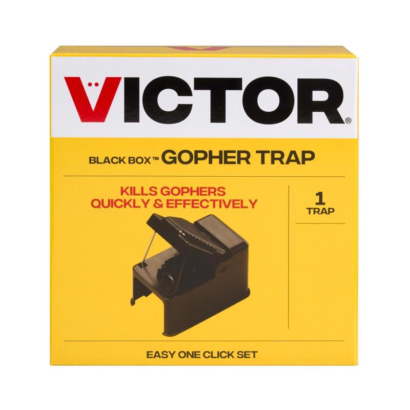 Victor Black Box Small Choker Loop Animal Trap For Gophers M0626 1 pk