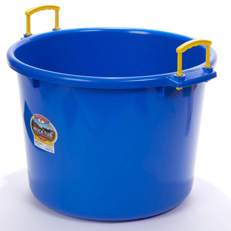 Little Giant 70 qt Bucket Blue PSB70BLUE