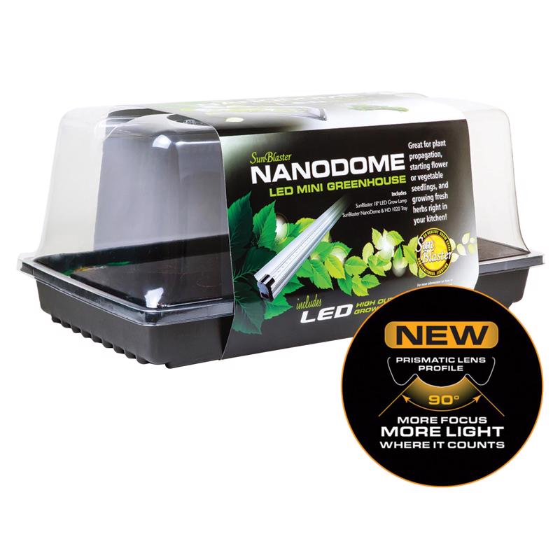 SunBlaster 18 W Hydroponic Growing System 9.8 in. H X 21.7 in. W SL1600228