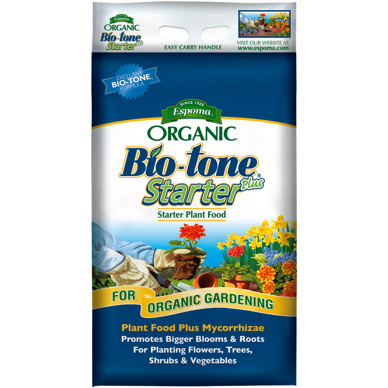 Espoma Bio-tone Starter Plus Organic Granules Plant Food 25 lb BTSP25