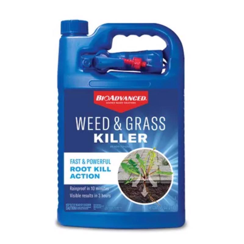 BioAdvanced Ready-to-Use Weed and Grass Killer RTU Liquid 1 gal 704198A