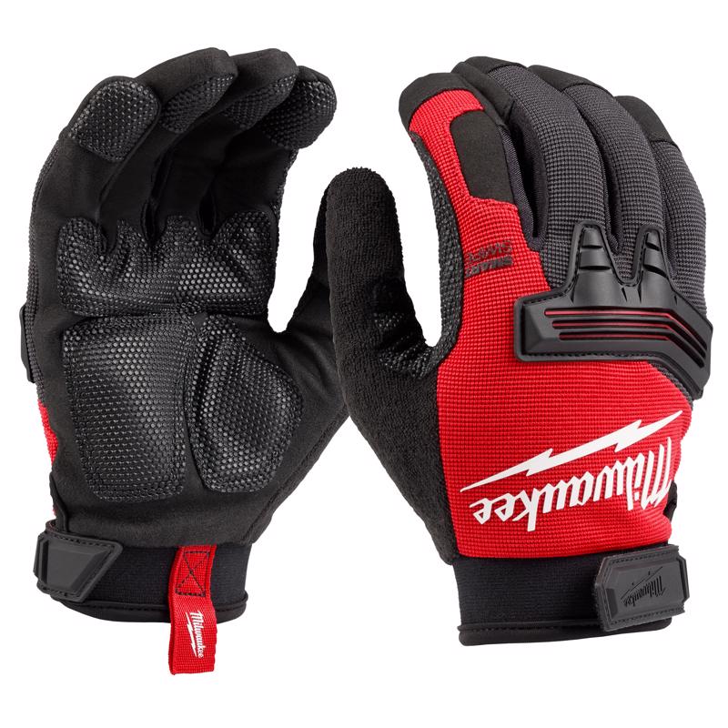 Milwaukee Wrecking Work Gloves Black/Red L 48-73-8532 1 pk