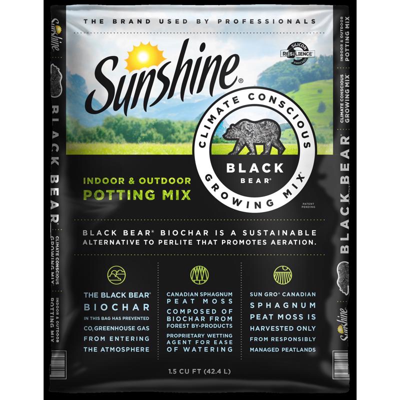 Sunshine Black Bear All Purpose Potting Mix 1.5 cu ft 132115.CFL1.5P