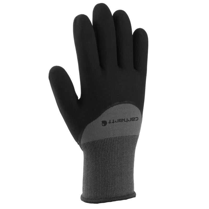 Carhartt Men's Indoor/Outdoor Winter Work Gloves Black/Gray L 1 pair GN0700MGREY-L