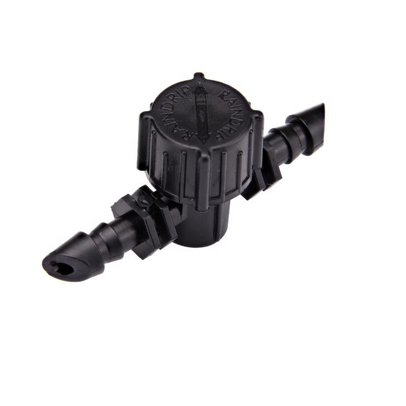 Raindrip 1/4 in. Barbed Drip Irrigation Valve Connector R612CT 2 pk