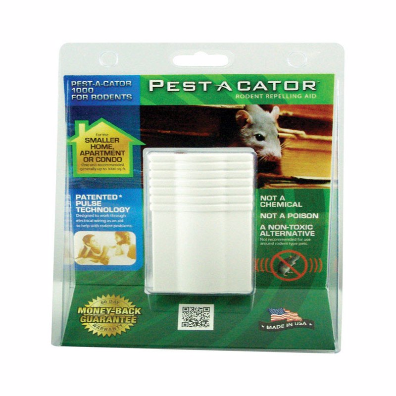Pest-A-Cator 1000 Plug-In Electronic Pest Repeller For Rodents 1100 1 pk