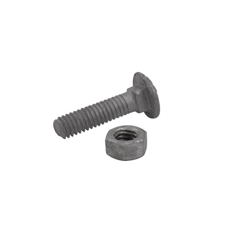 YardGard 5/16 in. X 1-1/4 in. L Galvanized Steel Carriage Bolt 328502C 20 pk