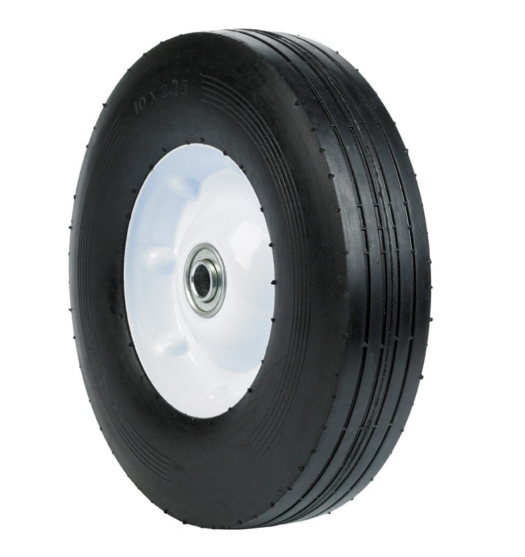 Arnold 2.75 in. W X 10 in. D Steel General Replacement Wheel 175 lb 10275-B