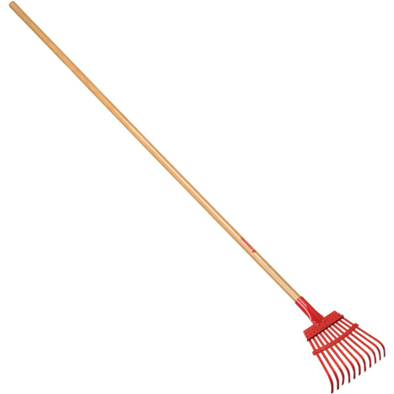 Corona 60.5 in. 11 Tine Steel Shrub Rake Wood Handle RK 62000