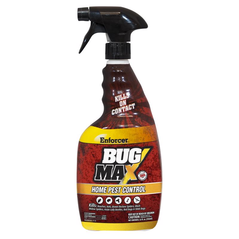 Enforcer BugMax Home Pest Control Liquid 32 oz EBM32, Pack of 12