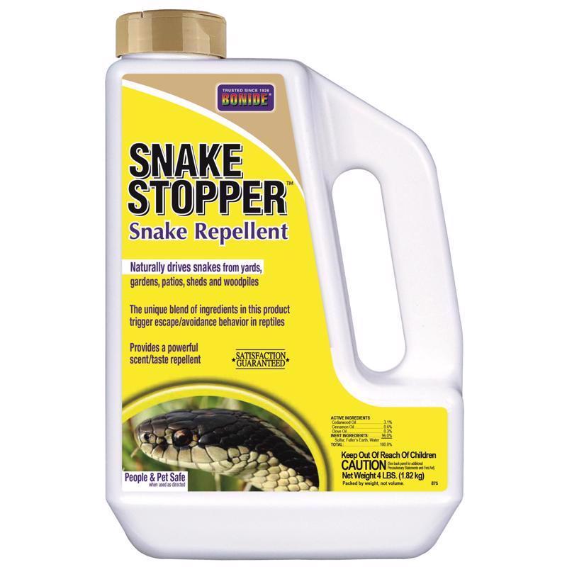 Bonide Snake Stopper Animal Repellent Granules For Snakes 4 lb 8754