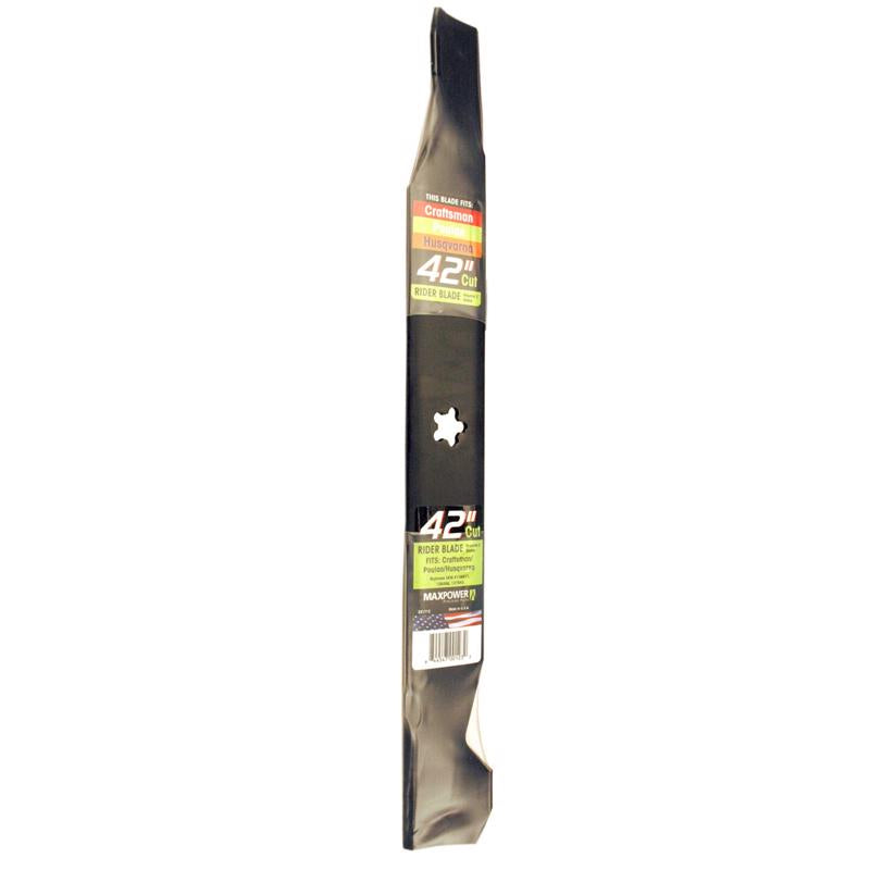 MaxPower 42 in. Standard Mower Blade For Riding Mowers 331713S 1 pk
