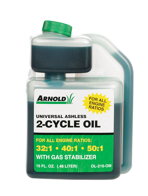 Arnold 2-Cycle Universal Mix Engine Oil 16 oz OL-216-OM 1 pk, Pack of 12