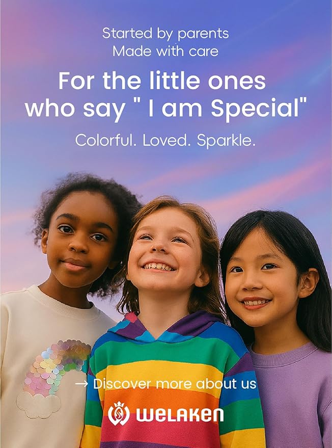 WELAKEN Sweatshirts for Girls Toddler & Kids II Little Girl's Pullover Tops Sweaters & Hoodies