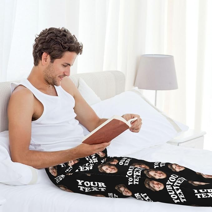 Personalized Pajama Pants For Men Women Custom Pajama Pants With Face Custom Face Pajamas Funny Customized Gifts