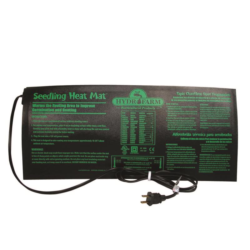 Hydrofarm Jump Start Hydroponic Heat Mat 17 W MT10006