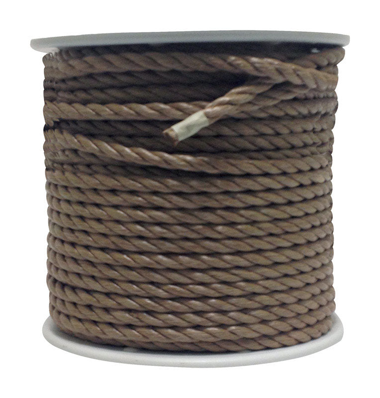 Koch Industries 1/2 in. D X 200 ft. L Brown Twisted Poly Rope 5011645