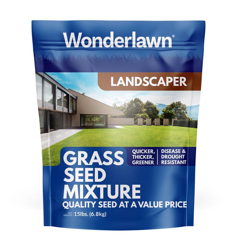 Barenbrug Wonderlawn Mixed Sun or Shade Grass Seed 15 lb 46615