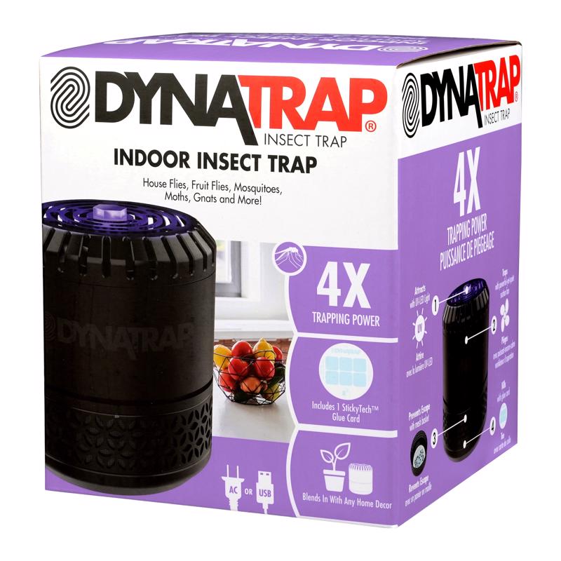 DynaTrap Ultralight Indoor Flying Insect Trap 2420 yd 8 W DT152