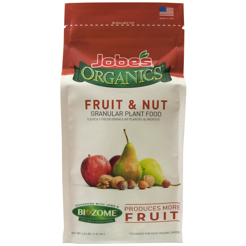 Jobe's Organics Organic Granules Fruit & Nut Plant Food 4 lb 09227NA