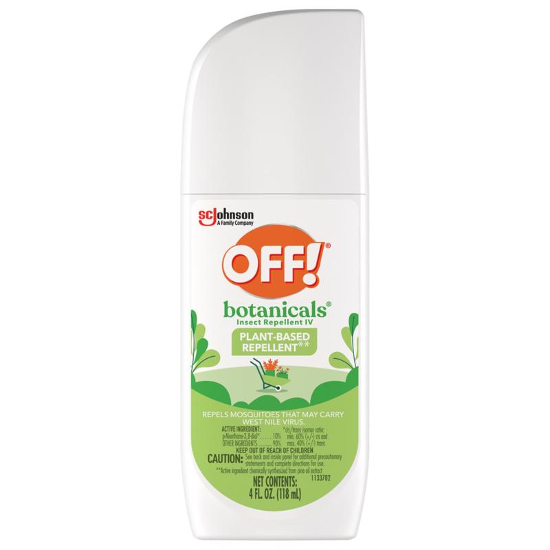 OFF! Botanicals Insect Repellent For Gnats/Mosquitoes 4 oz 00238, Pack of 8
