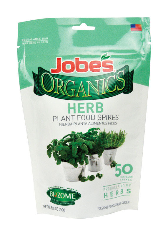 Jobe's Organic Spikes Plant Food 8.81 oz 06127NA